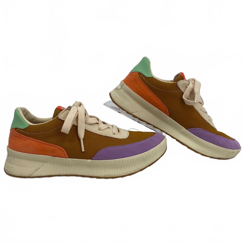 Sorel Brown Purple Ona Blvd Sneakers | Women’s Size 10